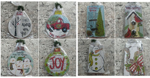 Wooden Christmas Ornaments