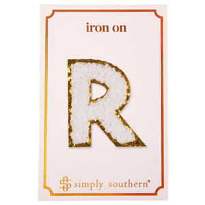 Simply Southern Iron On Initial Patches