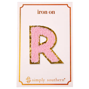 Simply Southern Iron On Initial Patches