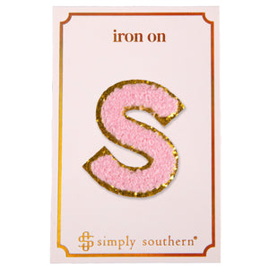 Simply Southern Iron On Initial Patches