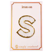 Load image into Gallery viewer, Simply Southern Iron On Initial Patches
