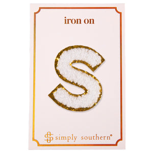 Simply Southern Iron On Initial Patches