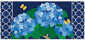 Hydrangea Blossoms Sassafras Switch Mat