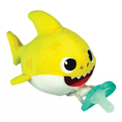 RaZbaby RaZ-Buddy Jollypop with Removable Pacifier - Baby Shark