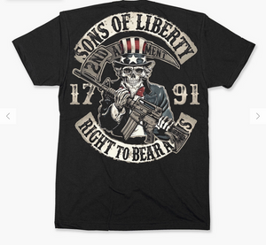 Sons of Liberty Tshirt- Bone Head Outfitters