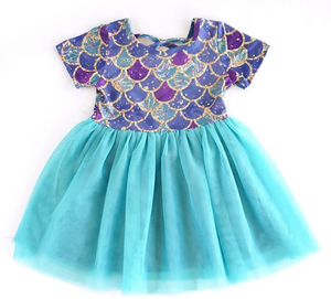 Mermaid TuTu Dress Lilly Abigails Boutique Mermaid TuTu Dress Lilly Abigails Boutique