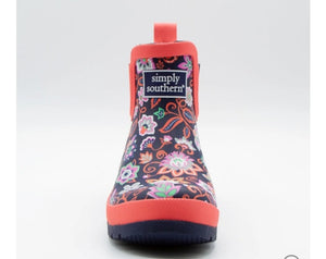 Simply Southern Floral Rain Boot