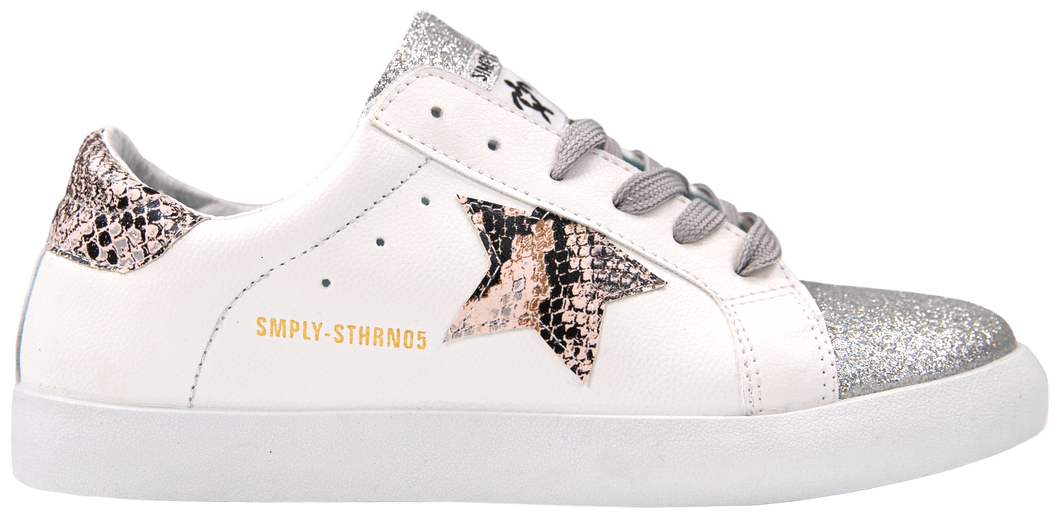 Simply Southern Fancy Like Sneaker Silver