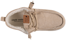Load image into Gallery viewer, Simply Southern Lined Lace Up Corduroy Shoes--Beige

