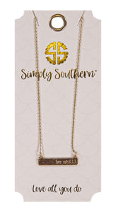 Simply Southern "Sayings" Necklaces