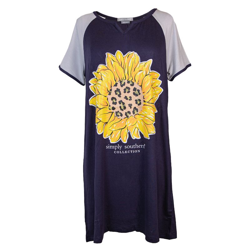 Simply Southern Night Gown--Sunflower