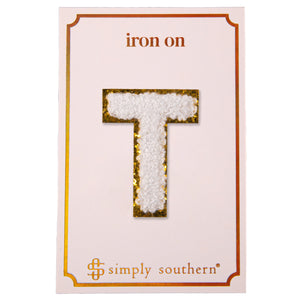 Simply Southern Iron On Initial Patches