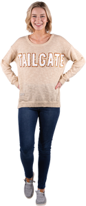 Simply Southern Sparkle Letter Sweater