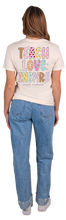 Load image into Gallery viewer, Simply Southern Short Sleeve Tee--TEACH--Pearl
