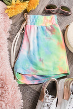 Load image into Gallery viewer, TIE-DYE SHORTS WITH ELASTICIZED WAISTBAND
