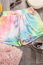 Load image into Gallery viewer, TIE-DYE SHORTS WITH ELASTICIZED WAISTBAND
