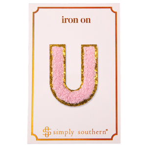 Simply Southern Iron On Initial Patches