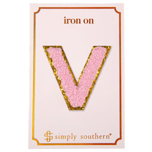 Simply Southern Iron On Initial Patches