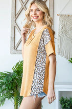 Load image into Gallery viewer, Vintage Mustard Waffle Knit Top--Available in Plus &amp; Regular!
