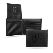 Load image into Gallery viewer, Engraved &quot;W&quot; Wallet--Black or Brown Available
