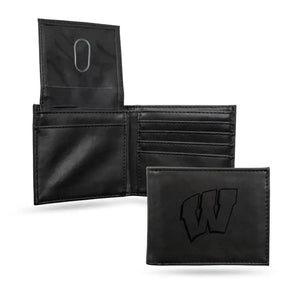 Engraved "W" Wallet--Black or Brown Available