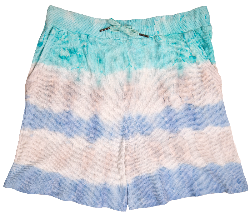 Simply Southern Tie Dye Waffle Weave Shorts