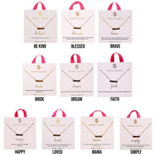 Load image into Gallery viewer, Simply Southern Simple Words Necklaces
