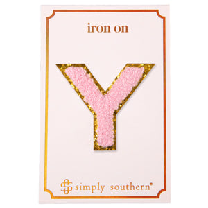 Simply Southern Iron On Initial Patches