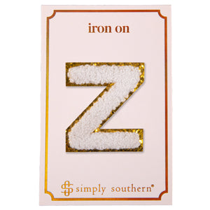 Simply Southern Iron On Initial Patches