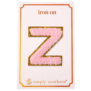 Simply Southern Iron On Initial Patches