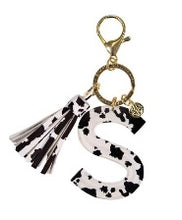 Load image into Gallery viewer, Simply Southern Initial Charm --Cow Print
