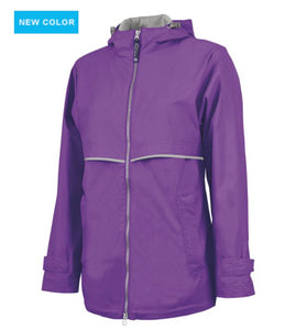 Charles River- Purple New Englander--Full Zip