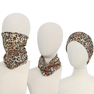 Leopard Bandana Face Mask