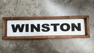 24"x6" "Winston"