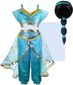 Princess Jasmine Inspired Costume--Size 7/8T