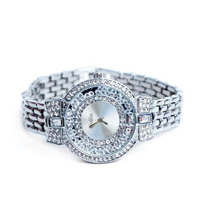 Silver Tone Ladies Dressy Watch