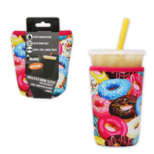 Load image into Gallery viewer, Insulated Drink Sleeve Donuts
