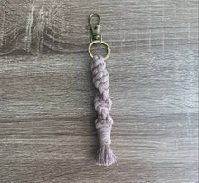 Load image into Gallery viewer, Macrame Keychain
