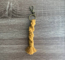 Load image into Gallery viewer, Macrame Keychain
