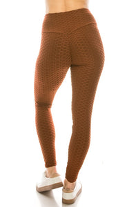 Popcorn Legging- Mocha